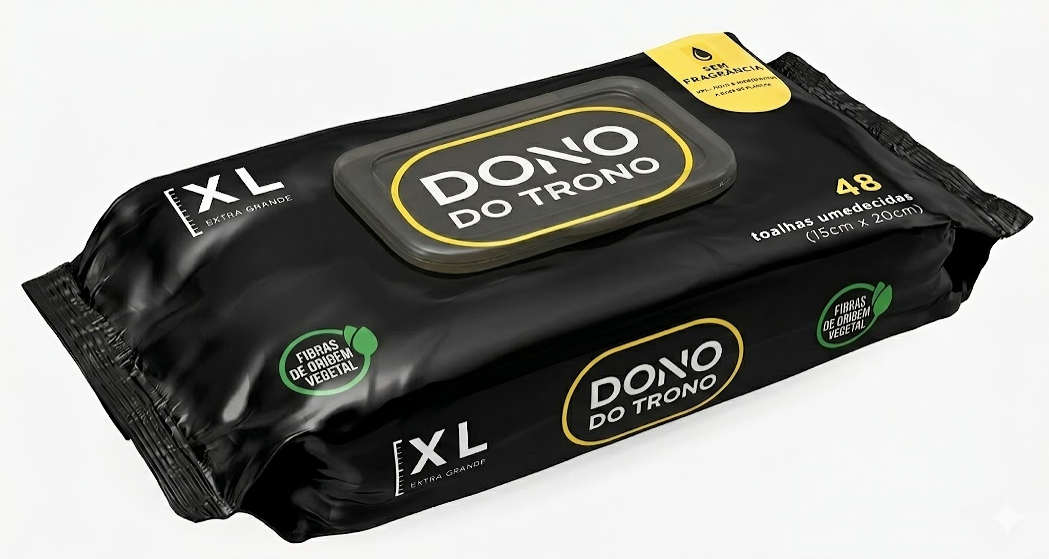 Pacote Avulso — 1 pacote de lenços umedecidos Dono do Trono